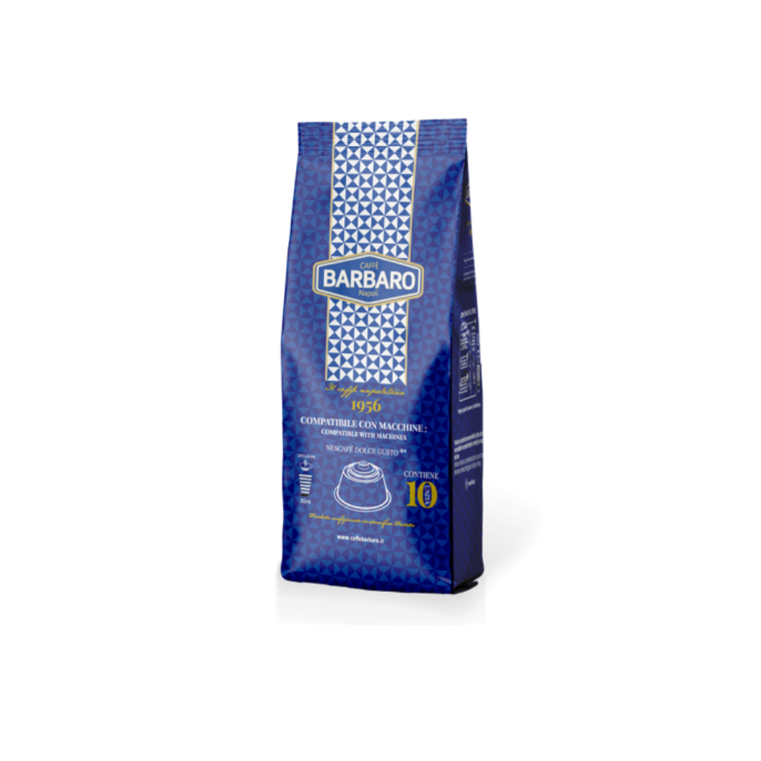 Capsule Caffè Barbaro compatibili con macchine da caffè a marchio Caffitaly Cremoso 100