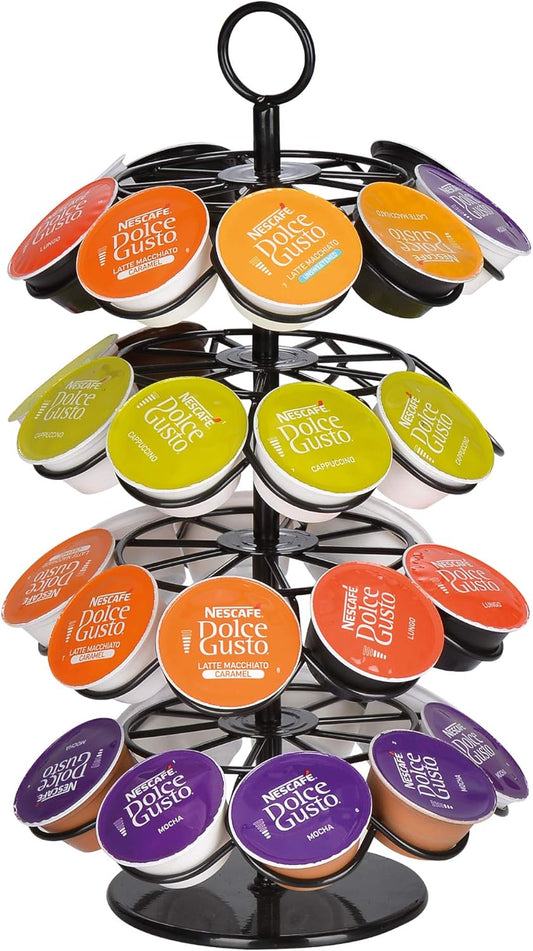Portacapsule Caffè Compatibili e Originali, adatto per Ufficio e Cucina (Dolce Gusto®* Elena 36 Capsule)