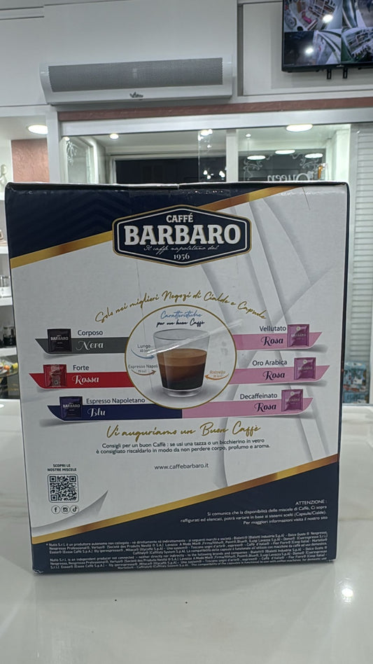 BARBARO 50 CPS LAVAZZA A MODO MIO