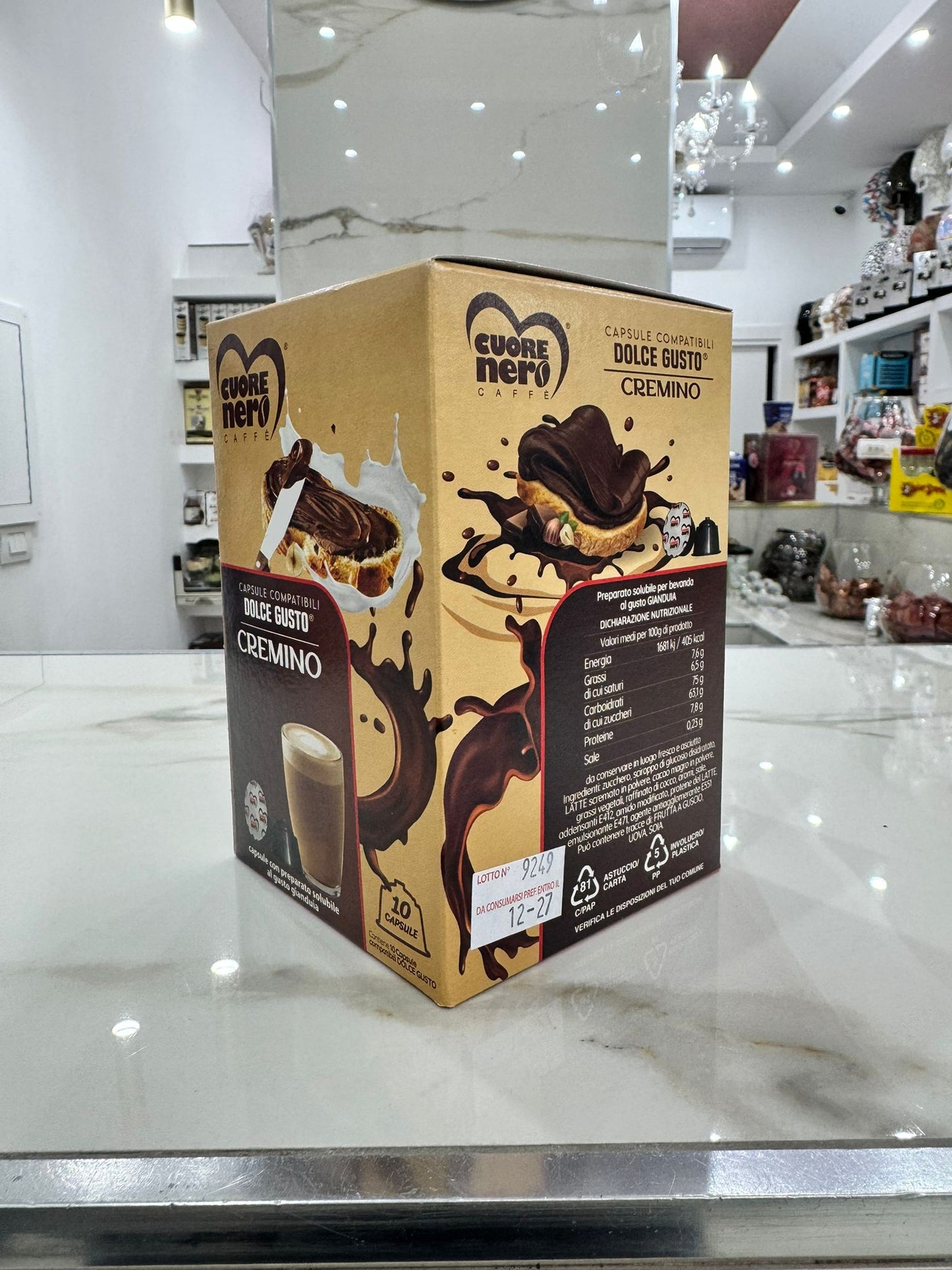 10 CPS DOLCE GUSTO NUTELLA