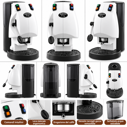 Macchina da Caffè a Cialde Didiesse Frog – Design Compatto e Iconico (Copia) (Copia) (Copia)