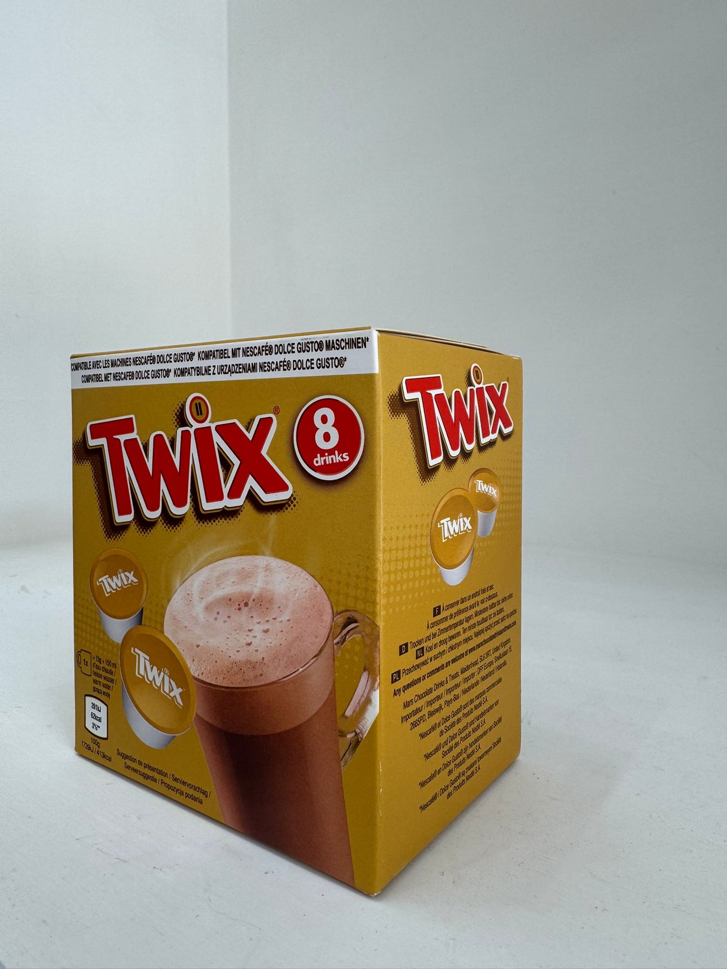 MARS,SNICKERS,TWIX,MILKY WAY,BOUNTY,MALTERSER. BEVANDE DOLCE GUSTO