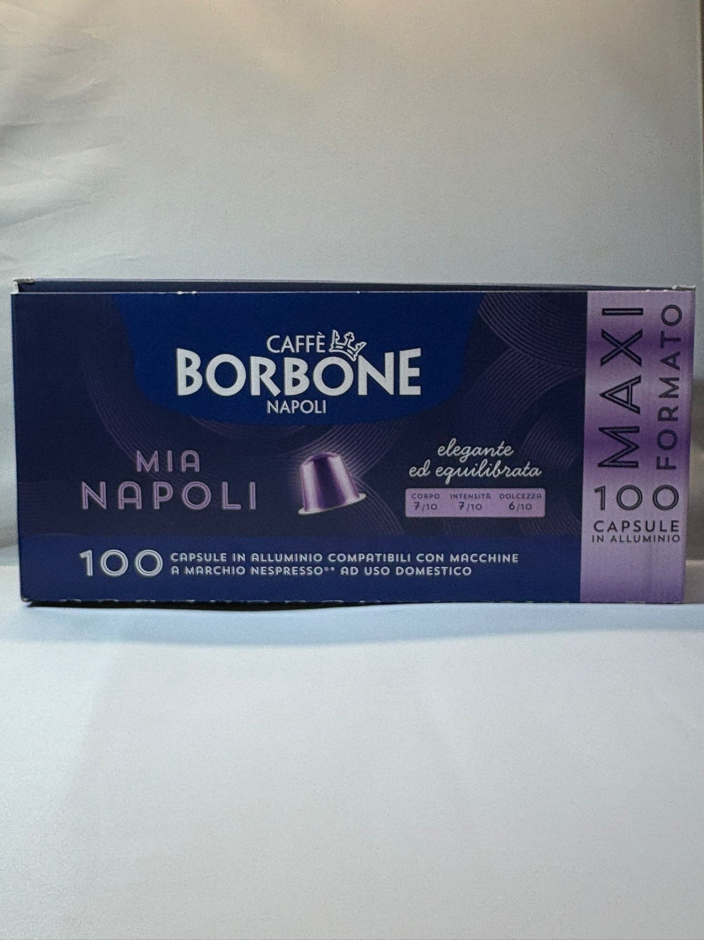 100 CPS BORBONE NAPOLI IN ALLUMINIO