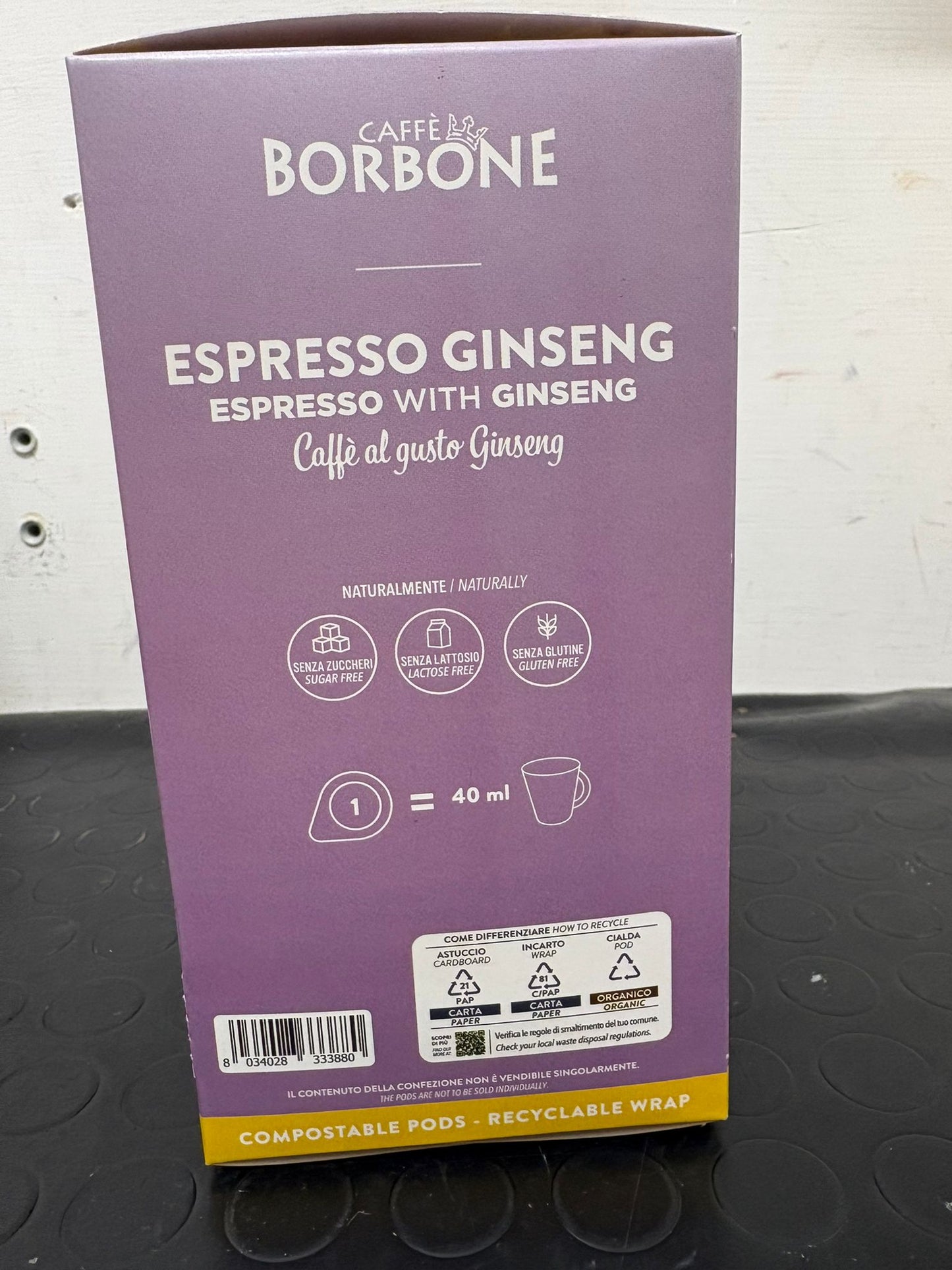18 CIALDE AL GINSENG BORBONE