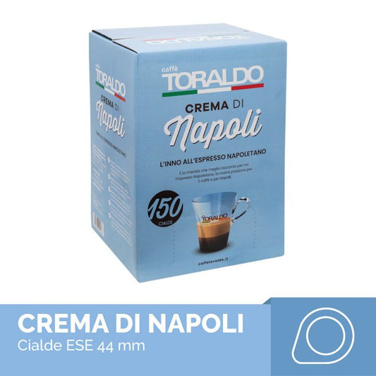 Cialde E.s.e. 44 mm Caffè Toraldo miscela CREMA DI NAPOLI