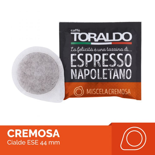 Cialde E.s.e. 44 mm Caffè Toraldo miscela CREMOSA