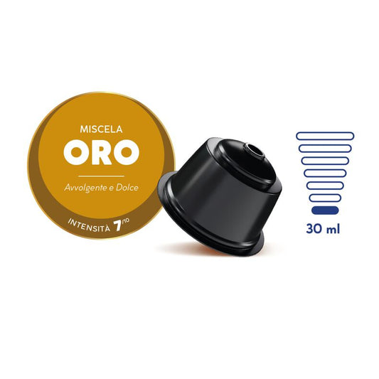 45 Capsule Borbone Compatibili con Macchine da Caffè Nescafè®* Dolce Gusto®* Miscela ORO