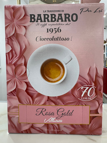 70 Cialde barbaro rosa Gold