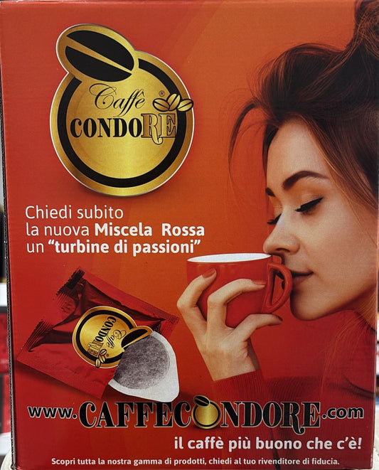 caffè CondoRE' Cialde ESE 44mm  Box da 150 pz  Miscela Cremoso  Artigianale Siciliano  Torrefatto da Maestri