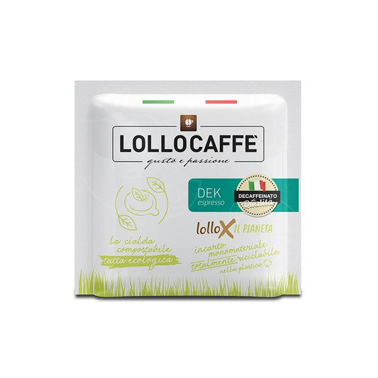 Cialde E.s.e. 44 mm Caffè Lollo miscela DECAFFEINATO