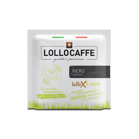 Cialde E.s.e. 44 mm Caffè Lollo miscela NERO
