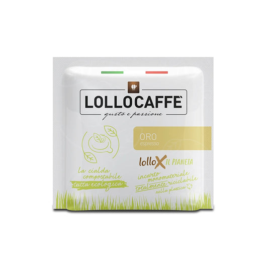 Cialde E.s.e. 44 mm Caffè Lollo miscela ORO