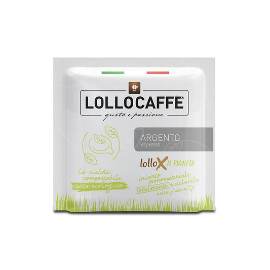 Cialde E.s.e. 44 mm Caffè Lollo miscela ARGENTO