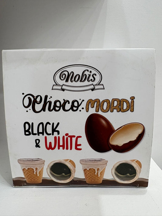 NOBIS CHOCO MORDI BLACK WHITE 4pz