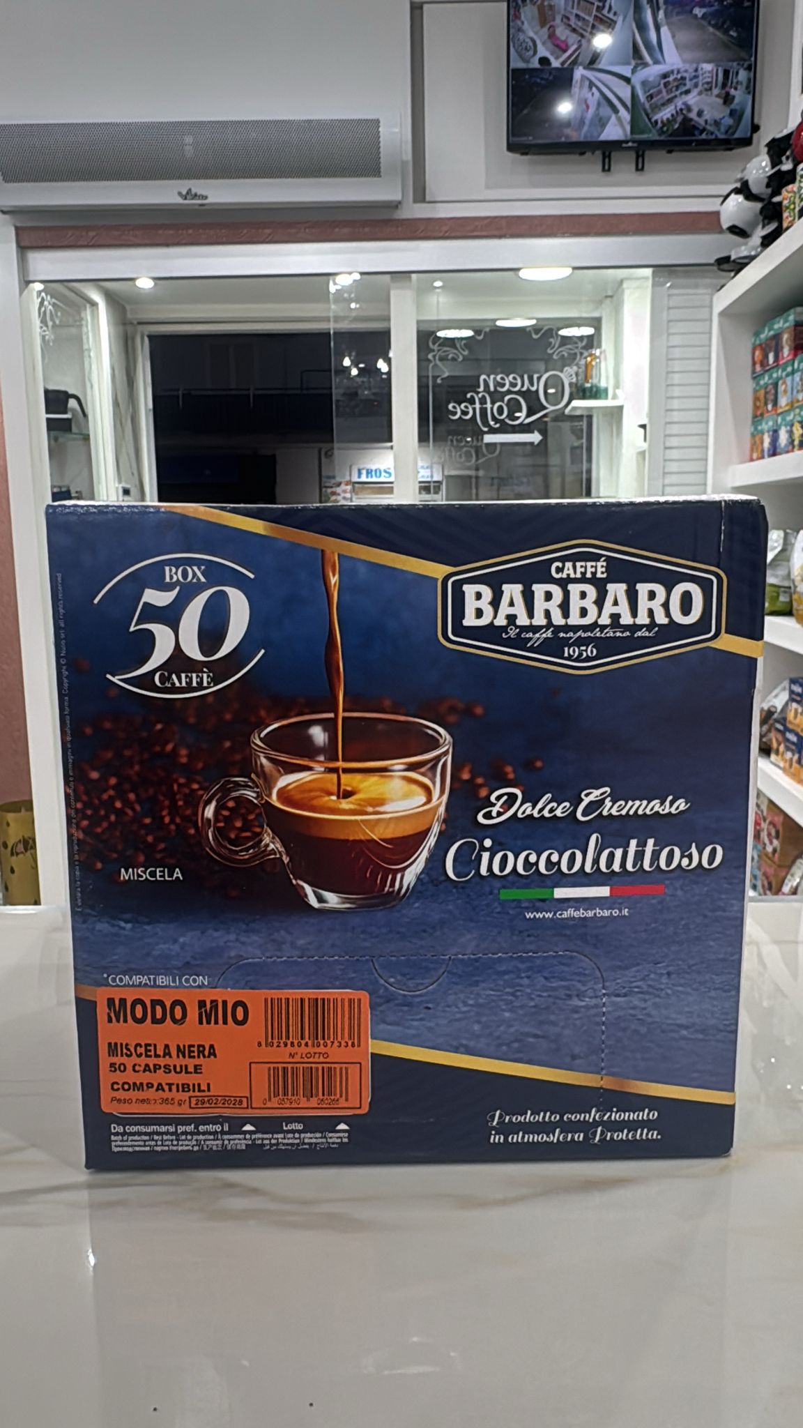 BARBARO  50 CPS LAVAZZA A MODO MIO