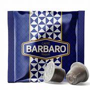 CAFFE' BARBARO Napoli 100 , Miscela Blu super cremoso Capsule caffè Compatibili con le Macchine ad uso domestico Nespresso®*