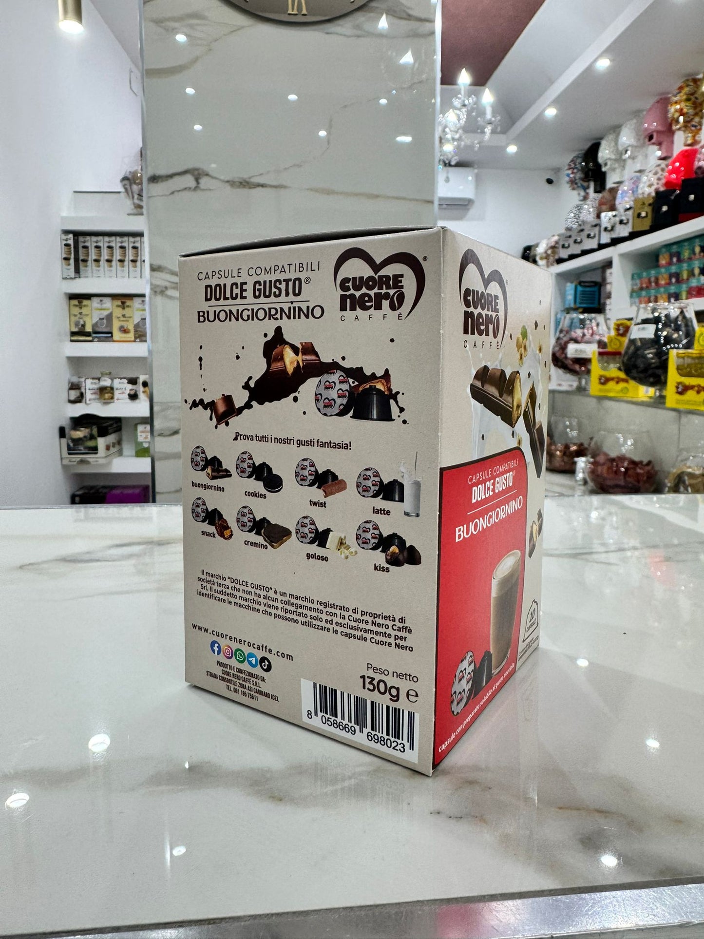 10 CPS DOLCE GUSTO KINDER BUENO