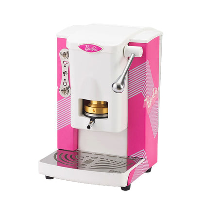 MACCHINA DA CAFFE' A CIALDE PICCOLA SLOT BARBIE EDITION PATTERN PINK ROSA (BRB03