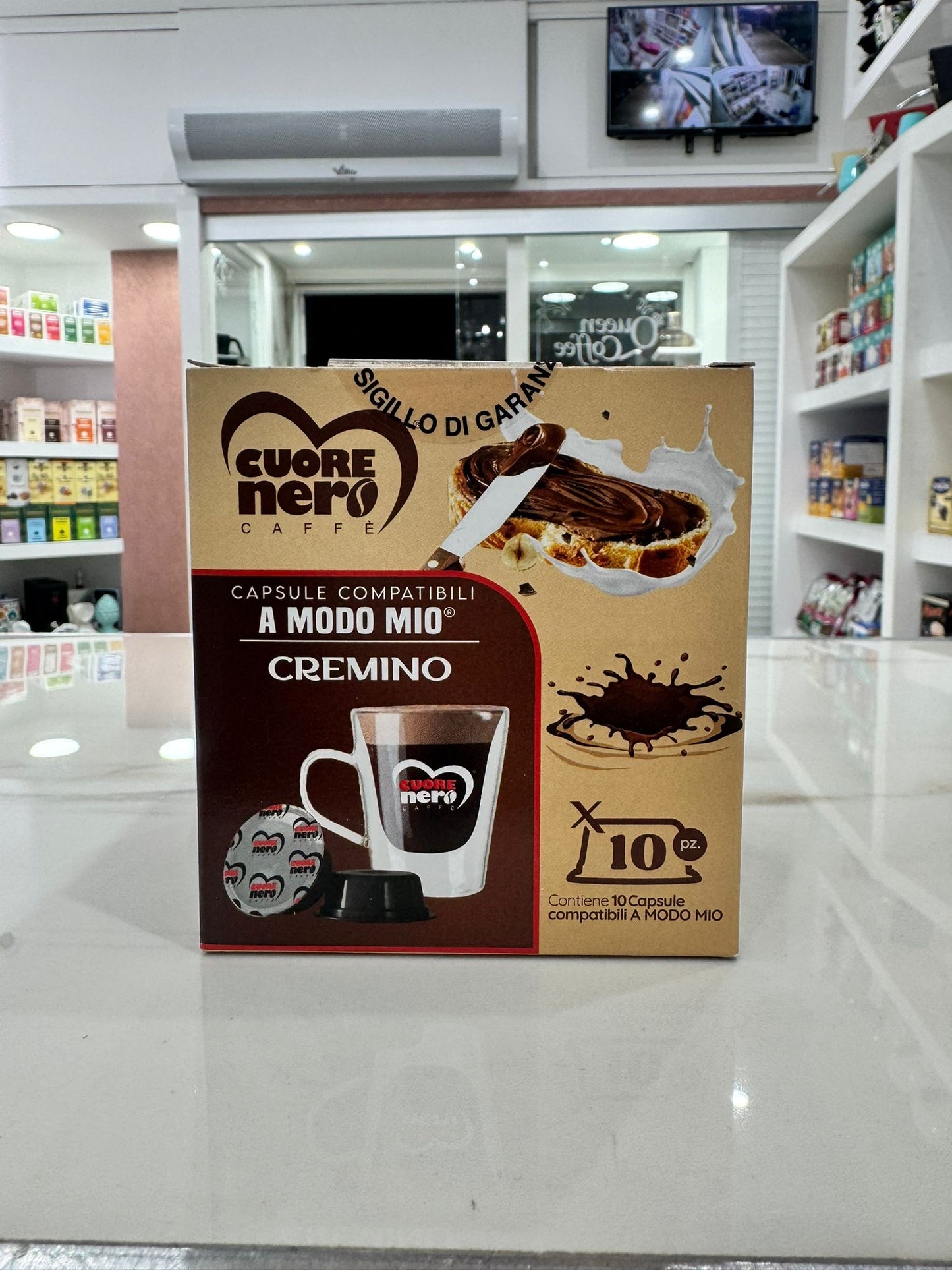10 CPS LAVAZZA A MODO MIO GUSTO CREMINO