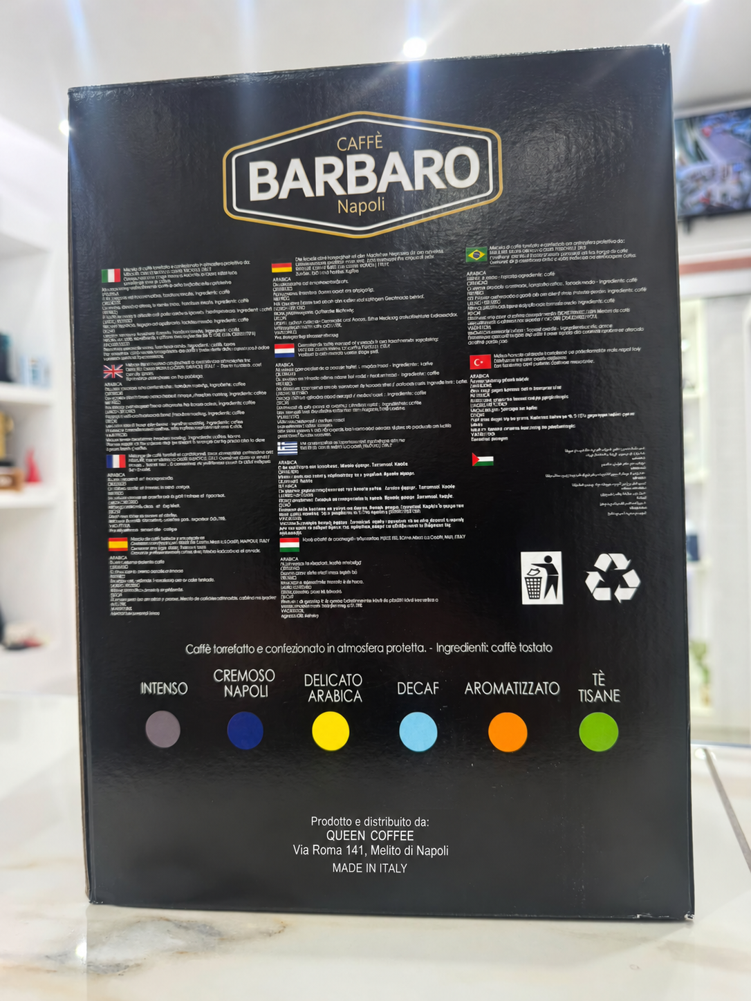 Caffè Barbaro Ginseng Solubile – 100 Pezzi Compatibili Dolce Gusto® – Caffè Aromatizzato