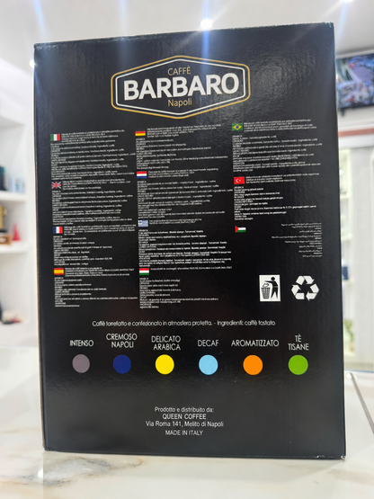 Caffè Barbaro Ginseng Solubile – 100 Pezzi Compatibili Dolce Gusto® – Caffè Aromatizzato