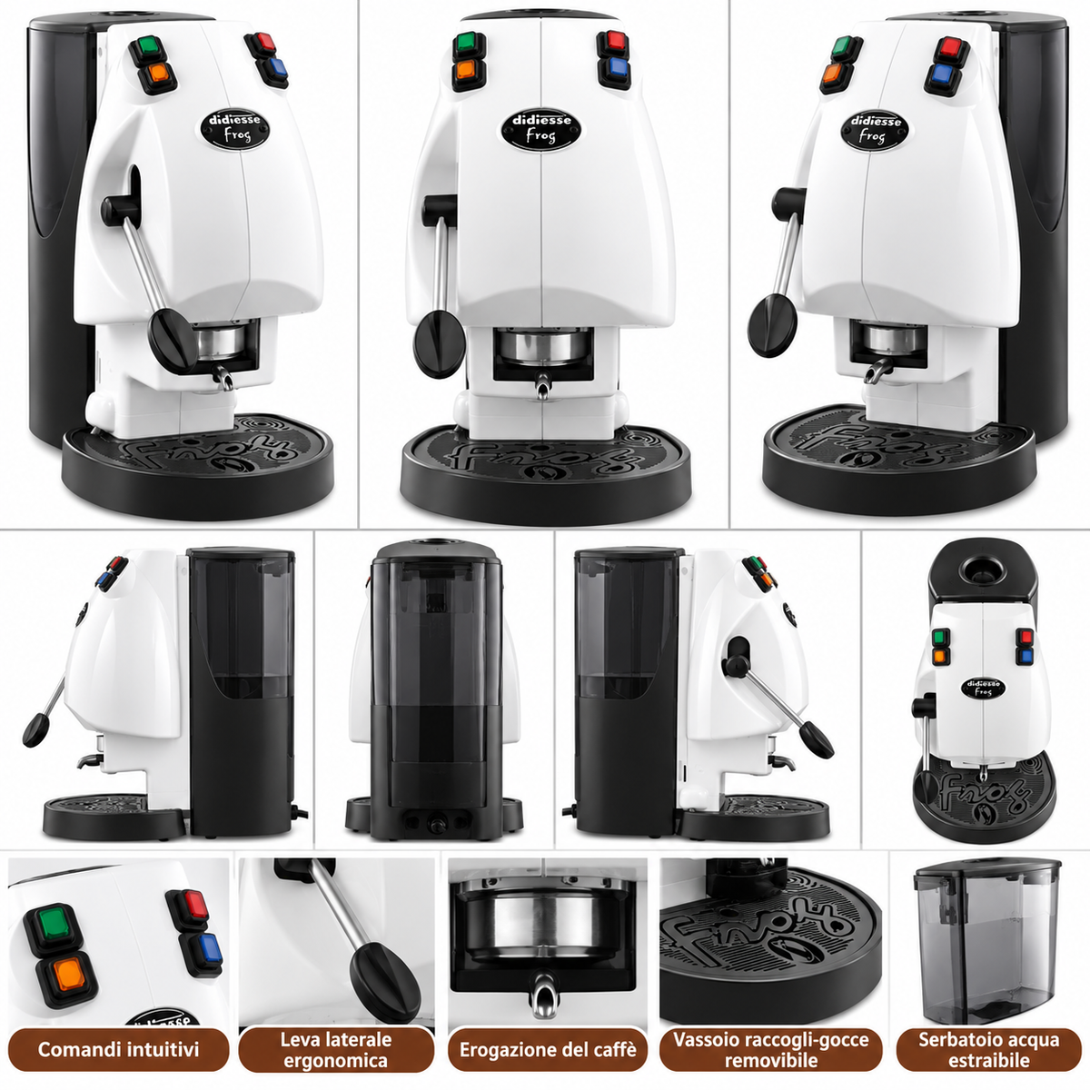 Macchina da Caffè a Cialde Didiesse Frog – Design Compatto e Iconico (Copia) (Copia) (Copia)