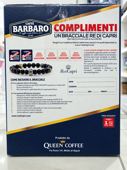 Caffè Barbaro Dolce Cremoso Cioccolattoso – 60 Capsule Compatibili Nespresso® – Gusto Intenso