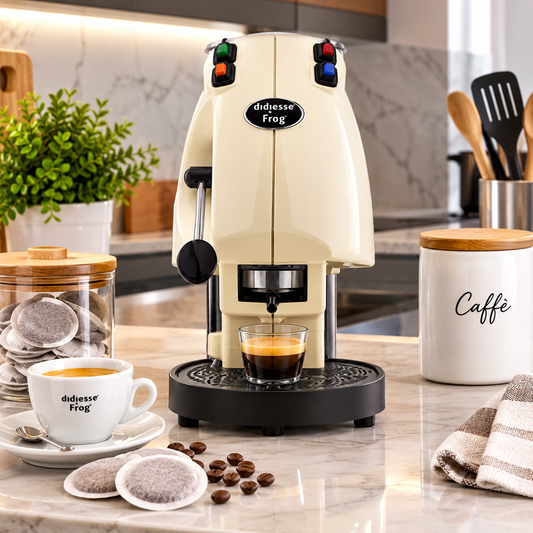 Macchina da Caffè a Cialde Didiesse Frog – Design Compatto e Iconico