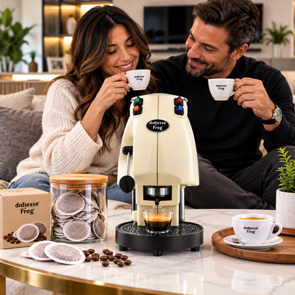Macchina da Caffè a Cialde Didiesse Frog – Design Compatto e Iconico