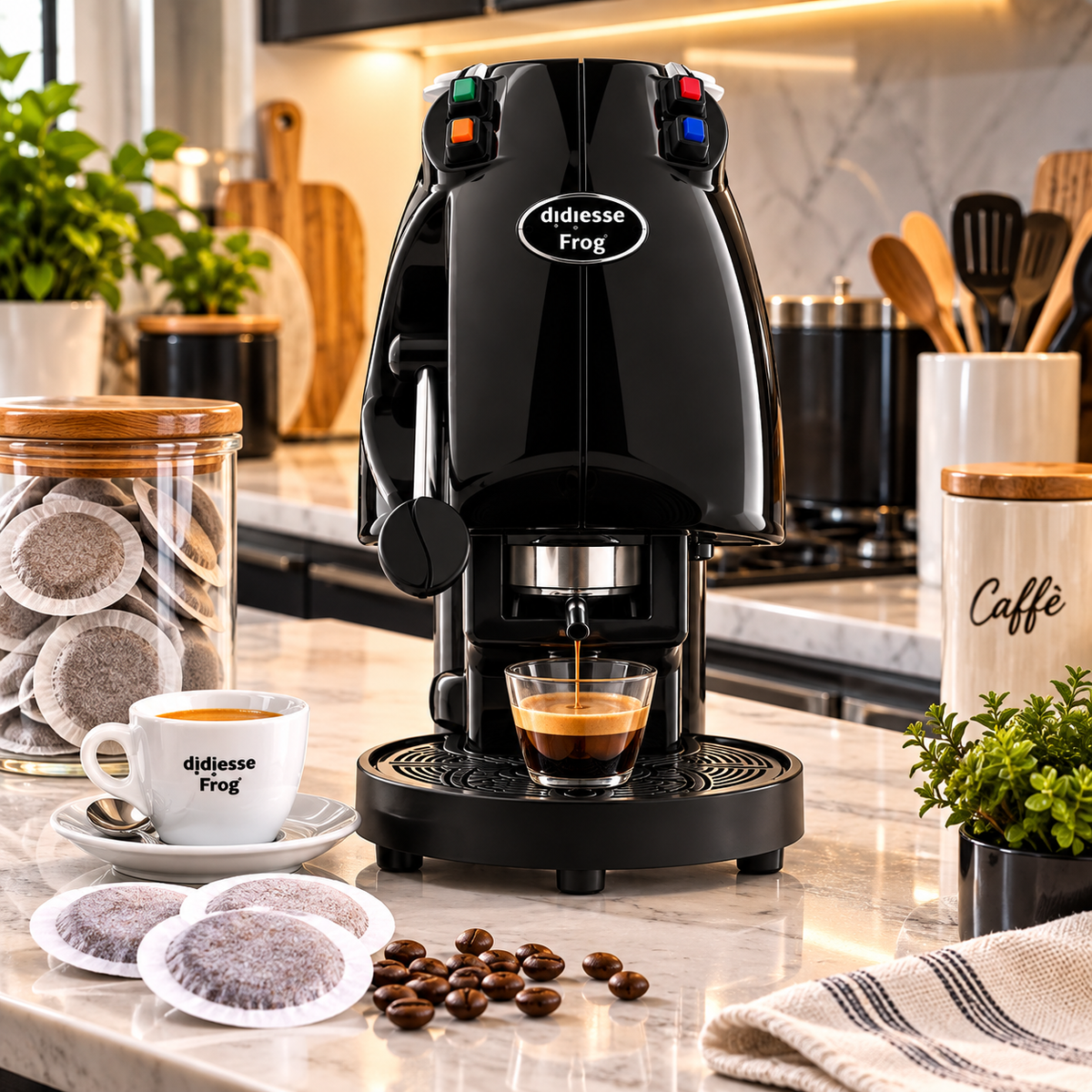 Macchina da Caffè a Cialde Didiesse Frog – Design Compatto e Iconico (Copia) (Copia)