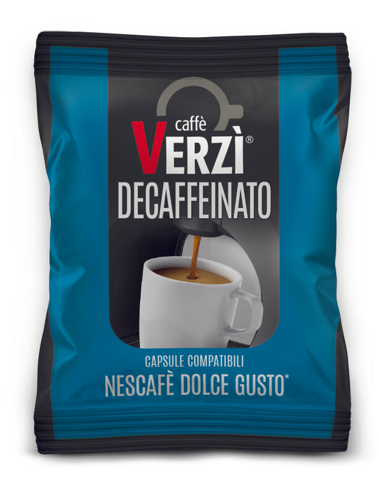 50 Capsule Caffè Verzi compatibile Dolce Gusto miscela DECAFFEINATO