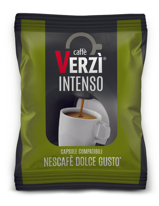50 Capsule Caffè Verzi compatibile Dolce Gusto miscela AROMA INTENSO