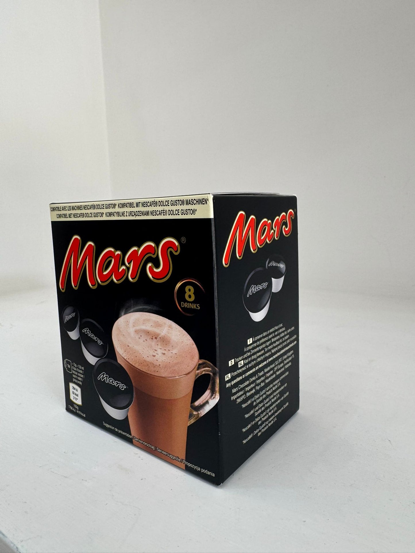 MARS,SNICKERS,TWIX,MILKY WAY,BOUNTY,MALTERSER. BEVANDE DOLCE GUSTO