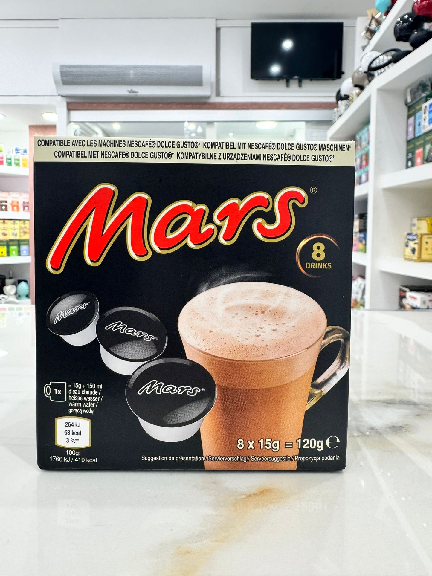 8 CPS MARS DOLCE GUSTO