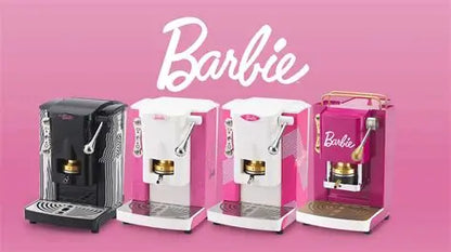 MACCHINA DA CAFFE' A CIALDE PICCOLA SLOT BARBIE EDITION PATTERN PINK ROSA (BRB03