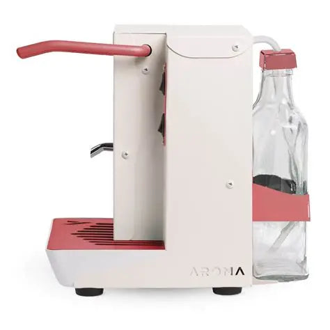 Aroma Plus Macchina da Caffè Cialde Cialde 44mm TC Bianco/Rosa