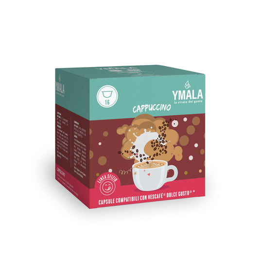 16 Capsule Compatibili Nescafè Dolce Gusto Ymala  cappuccino