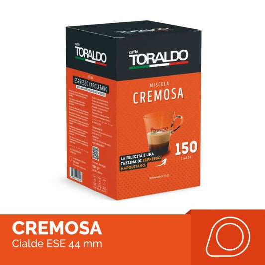 Cialde E.s.e. 44 mm Caffè Toraldo miscela CREMOSA
