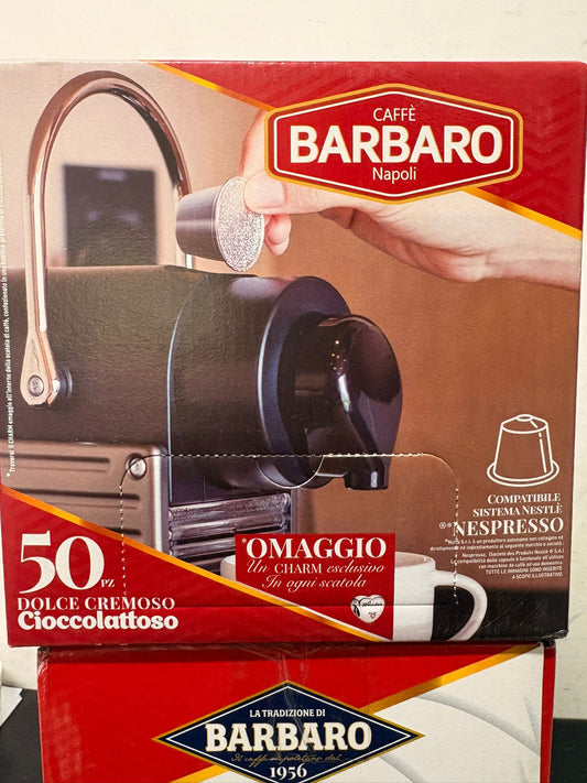 50 CAPSULE BARBARO NESPRESSO NERA