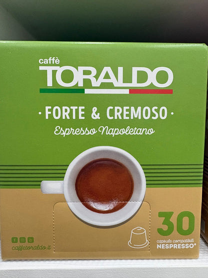 30 NESPRESSO TORALDO FORTE CREMOSA