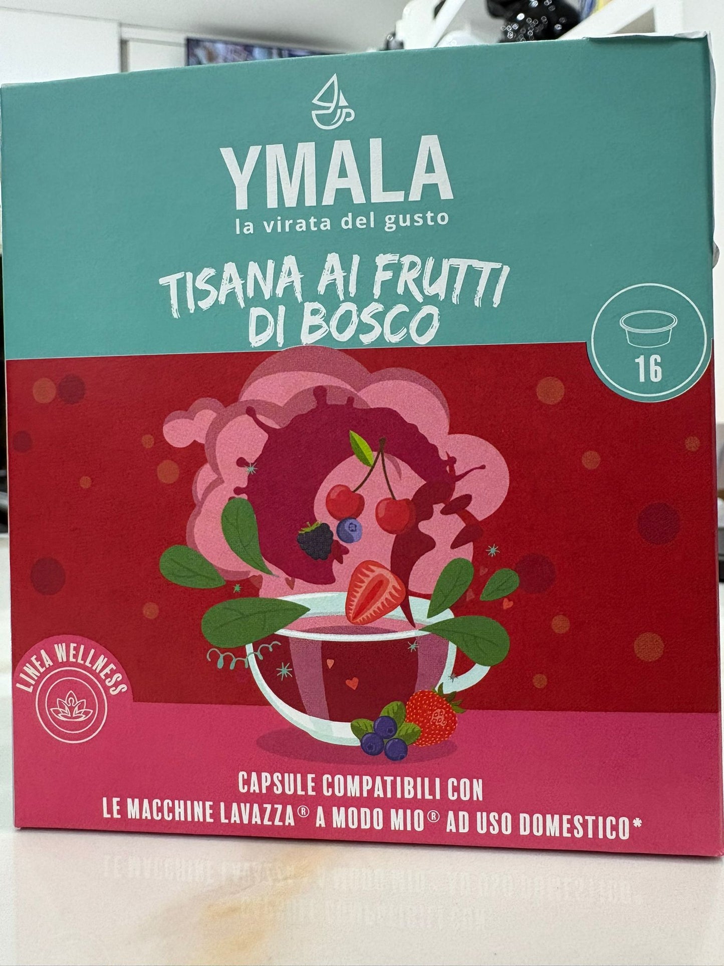 16 CPS YMALA LAVAZZA A MODO MIO FRUTTI DI BOSCO