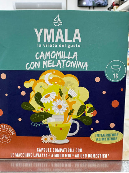 16 CPS YMALA LAVAZZA A MODO  MIO CAMOMILLA