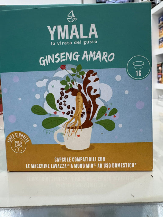 16 CPS YMALA LAVAZZA A MODO MIO GINSENG AMARO