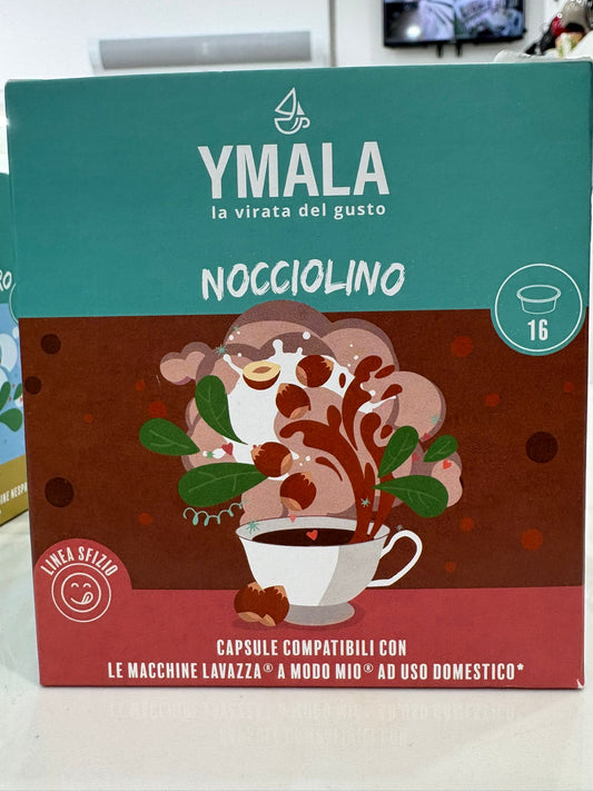 16 CPS YMALA LAVAZZA A MODO MIO NOCCIOLINO