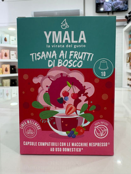 10 CPS YMALA  NESPRESSO  FRUTTI DI BOSCO