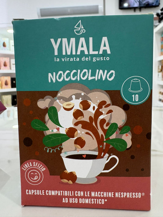 10 CPS YMALA  NESPRESSO  NOCCIOLINO