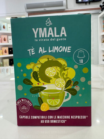 10 CPS YMALA  NESPRESSO  TE AL LIMONE