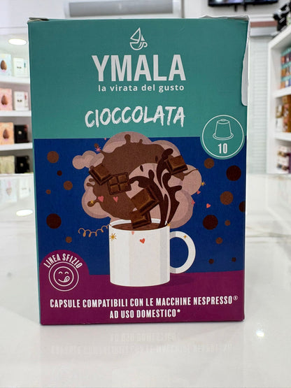 10 CPS YMALA  NESPRESSO  CIOCCOLATA