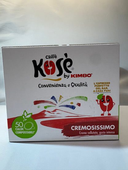 50 CIALDE KOSE CREMOSISSIMO by KIMBO