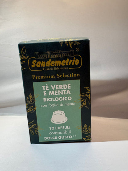 SANDEMETRIO DOLCE GUSTO TE VERDE E MENTA